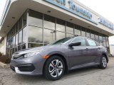 2018 Modern Steel Metallic Honda Civic LX Sedan #125453358