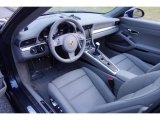 2016 Porsche 911 Targa 4S Platinum Grey Interior