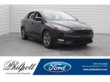 2018 Shadow Black Ford Focus SE Sedan #125478974