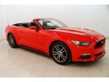 2017 Race Red Ford Mustang EcoBoost Premium Convertible #125479112