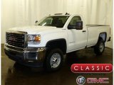 Summit White GMC Sierra 2500HD in 2018