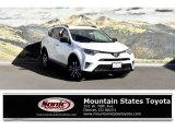 2018 Super White Toyota RAV4 LE #125478780