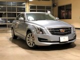 Silver Moonlight Metallic Cadillac ATS in 2018