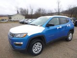 Laser Blue Pearl Jeep Compass in 2018