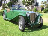 1948 MG TC Roadster Front 3/4 View