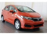 2018 Honda Fit Orange Fury