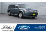 2010 Steel Blue Metallic Ford Flex SE #125534202