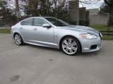 2010 Liquid Silver Metallic Jaguar XF XFR Sport Sedan #125534359