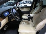 2016 Tesla Model X P90D Front Seat