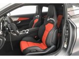 2018 Mercedes-Benz C 63 S AMG Coupe Red Pepper/Black Interior