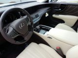 2018 Lexus LS 500 AWD Parchment Interior