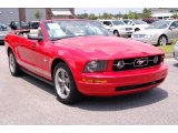 2006 Torch Red Ford Mustang V6 Premium Convertible #12517878