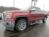 2014 Sonoma Red Metallic GMC Sierra 1500 SLT Double Cab 4x4 #125622212