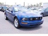2008 Vista Blue Metallic Ford Mustang V6 Deluxe Coupe #12517862