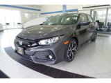 2018 Modern Steel Metallic Honda Civic Si Sedan #125622322