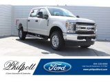 2018 Ingot Silver Ford F250 Super Duty XLT Crew Cab 4x4 #125644912