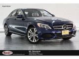 2018 Brilliant Blue Metallic Mercedes-Benz C 350e Plug-in Hybrid Sedan #125644828