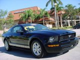 2008 Black Ford Mustang V6 Deluxe Coupe #1250856