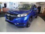 2018 Aegean Blue Metallic Honda HR-V EX-L AWD #125666709