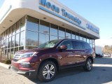 2018 Deep Scarlet Pearl Honda Pilot EX-L AWD #125666578