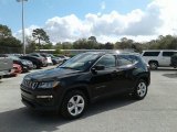 2018 Diamond Black Crystal Pearl Jeep Compass Latitude #125666739