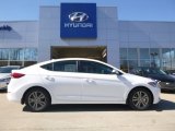 2018 Quartz White Pearl Hyundai Elantra SEL #125666567