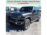 2018 Granite Crystal Metallic Jeep Wrangler Unlimited Sahara 4x4 #125683835