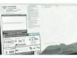 2018 Toyota Prius Prime Premium Window Sticker