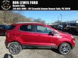 2018 Ruby Red Ford EcoSport Titanium 4WD #125683674