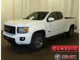 Summit White GMC Canyon in 2018