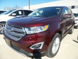 2018 Burgundy Velvet Ford Edge SEL AWD #125683855