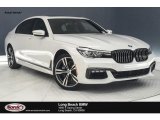2018 Mineral White Metallic BMW 7 Series 740i Sedan #125683770
