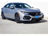 2018 Lunar Silver Metallic Honda Civic Sport Hatchback #125683711
