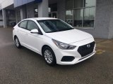 2018 Frost White Pearl Hyundai Accent SEL #125710587