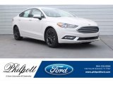 2018 White Platinum Ford Fusion SE #125710713