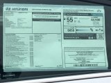 2018 Hyundai Ioniq Hybrid SEL Window Sticker