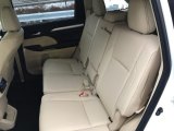 2018 Toyota Highlander Hybrid XLE AWD Rear Seat