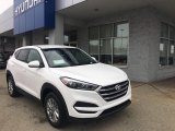 2018 Dazzling White Hyundai Tucson SE AWD #125710599