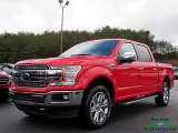 2018 Race Red Ford F150 Lariat SuperCrew 4x4 #125710265