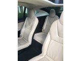 2017 Tesla Model X 100D Cream Interior