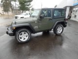 2015 Jeep Wrangler Sport 4x4 Front 3/4 View