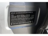 2018 X1 Color Code for Glacier Silver Metallic - Color Code: A83
