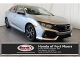 2018 Lunar Silver Metallic Honda Civic Sport Hatchback #125754740