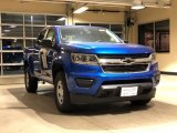 2018 Kinetic Blue Metallic Chevrolet Colorado WT Crew Cab 4x4 #125774952