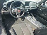 2017 Fiat 124 Spider Classica Roadster Nero/Rosso Black/Red Interior