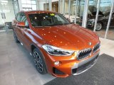 Sunset Orange Metallic BMW X2 in 2018