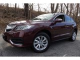 2017 Basque Red Pearl II Acura RDX Technology AWD #125800409