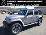 2018 Billet Silver Metallic Jeep Wrangler Unlimited Sahara 4x4 #125814373