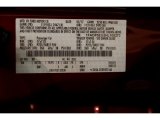 2017 C-Max Color Code for Ruby Red - Color Code: RR