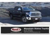 2018 Midnight Black Metallic Toyota Tundra Limited CrewMax 4x4 #125835847